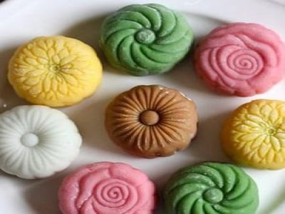 Cách làm đơn giản bánh dẻo lạnh nhân trà xanh cho Trung thu