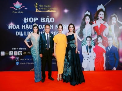 Họp báo công bố cuộc thi Hoa Hậu Doanh Nhân Du lịch Biển 2023