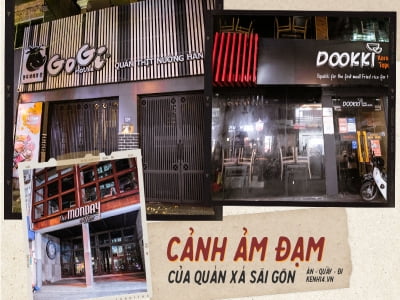 Quán xá Sài Gòn lao đao giữa mùa dịch: Thông báo bán mang đi nhưng nhiều nơi vẫn vắng hoe, khung cảnh ảm đạm bao trùm nhiều tuyến phố