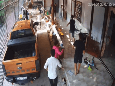 5 người đi ô tô tới nhà chém 2 anh em ở huyện Đạ Huoai