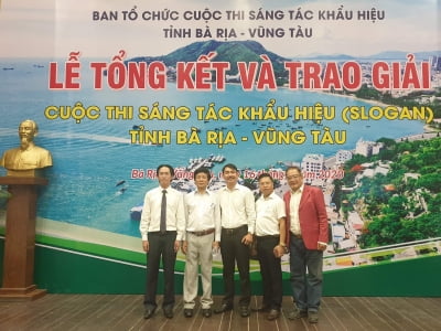 Trao giải cuộc thi sáng tác slogan tỉnh BR-VT