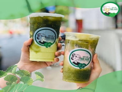 Thương hiệu Rau Má Bà Già: Nhà tài trợ Đồng cuộc thi Hoa hậu Doanh nhân Du lịch Biển 2023.
