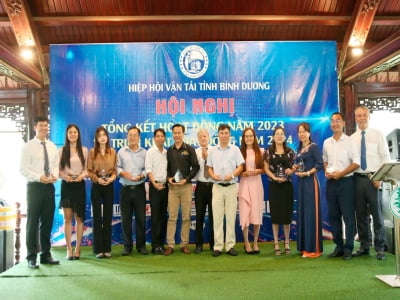 Hiệp hội vận tải Bình Dương: Hội nghị tổng kết hoạt động năm 2023 và triển khai hoạt động năm 2024