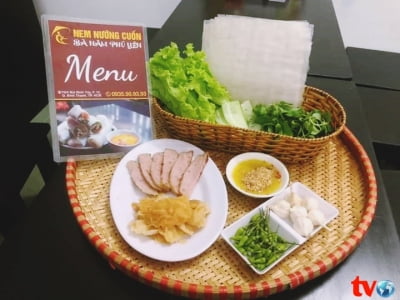 Đột Nhập Quán Nem Nướng Cuốn Bà Năm Phú Yên Tại Sài Gòn