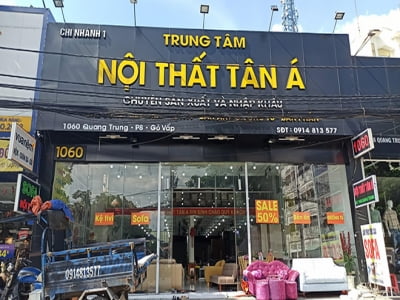 Mua sắm “tẹt ga” nội thất Tân Á với siêu ưu đãi 50% trên toàn hệ thống