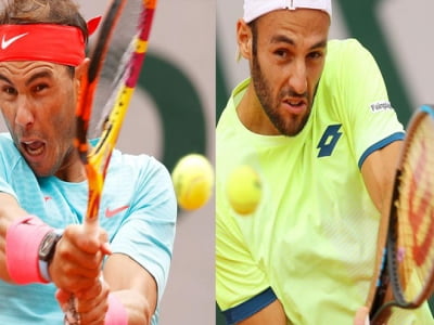 Video tennis Nadal - Travaglia: Sức mạnh choáng váng (Vòng 3 Roland Garros)
