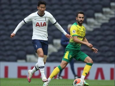 Tottenham sắp đấu MU, Son Heung Min và Harry Kane đá tập thua sít sao