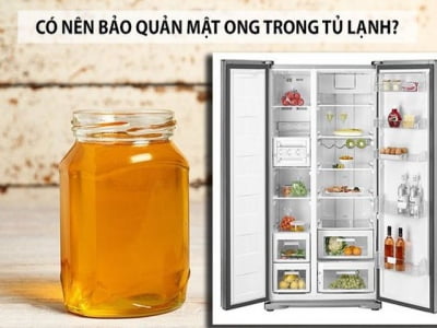 Vì sao tuyệt đối không nên bảo quản mật ong trong tủ lạnh?
