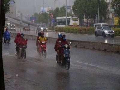Đêm 23 và ngày 24/7, Hà Nội có mưa vừa, mưa to và rải rác có dông