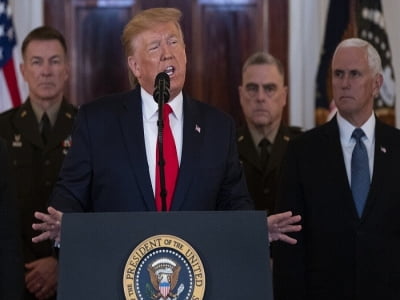 Ông Trump: Mỹ sẽ ngay lập tức giáng đòn trừng phạt kinh tế vào Iran 
