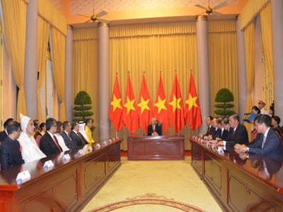 Tổng Bí thư, Chủ tịch nước tiếp các Đại sứ trình Quốc thư