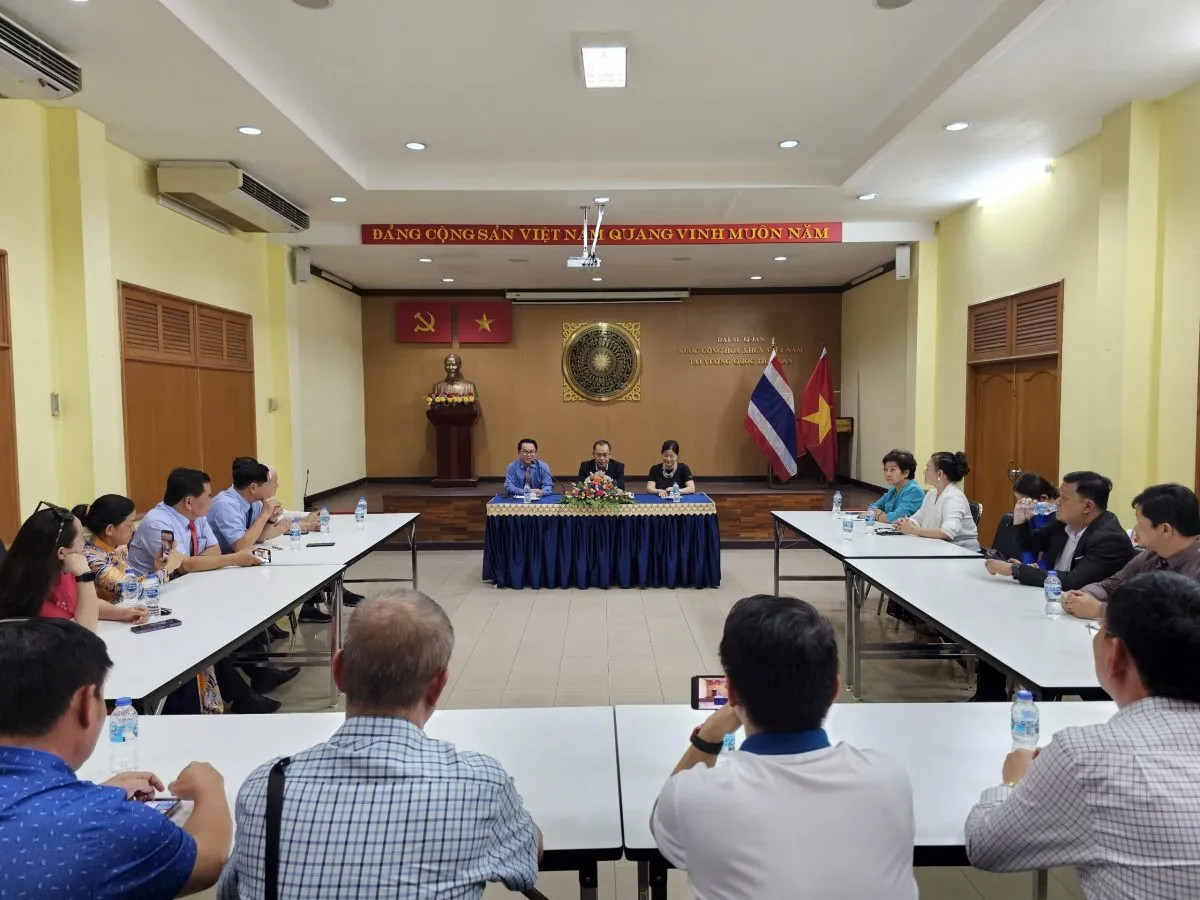 Đại sứ Việt Nam tại Thái Lan tiếp đoàn Doanh nghiệp tỉnh Đắk Lắk
