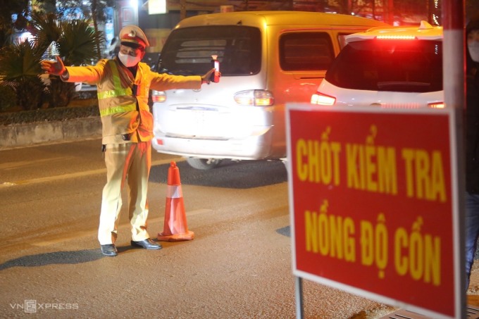 Xử phạt nồng độ cồn dịp Tết tăng gần 600%